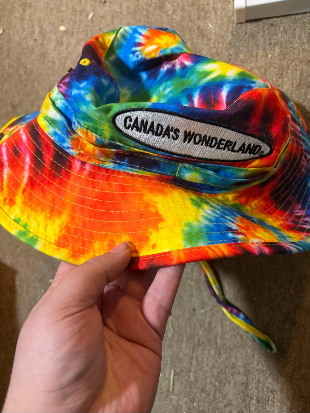 Canada's Wonderland Tie-Dye Bucket Hat - Multicolor